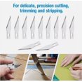 thumbnail image 5 of Jicanghai  100PCS Blades #11 Exacto Knife x-Acto Hobby Multi Tool Art Craft Replacement, 5 of 6