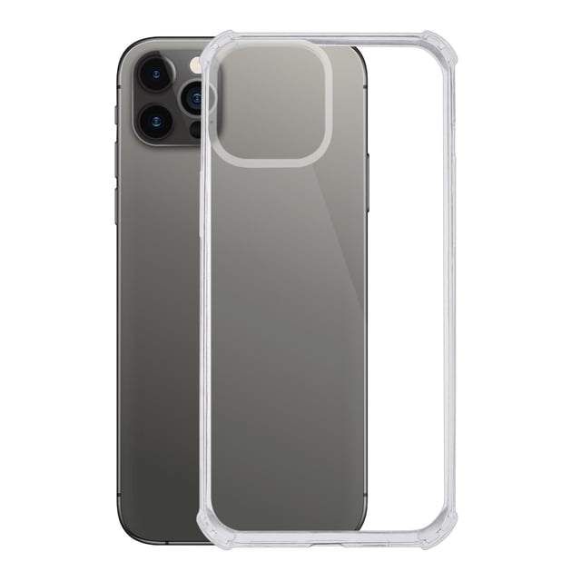 Funda de silicon con orillas reforzadas Air para iPhone 12 Pro max ATTI Transparente Hit jelly