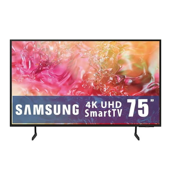 TV Samsung 75 pulgadas Crystal UHD 4K Smart TV LED UN75DU7000FXZX