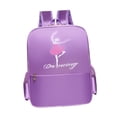 thumbnail image 3 of Mochila de ballet de poliéster, bonita bolsa de ballet para fitness, viajes, natación, regalo baile violeta, 3 of 9
