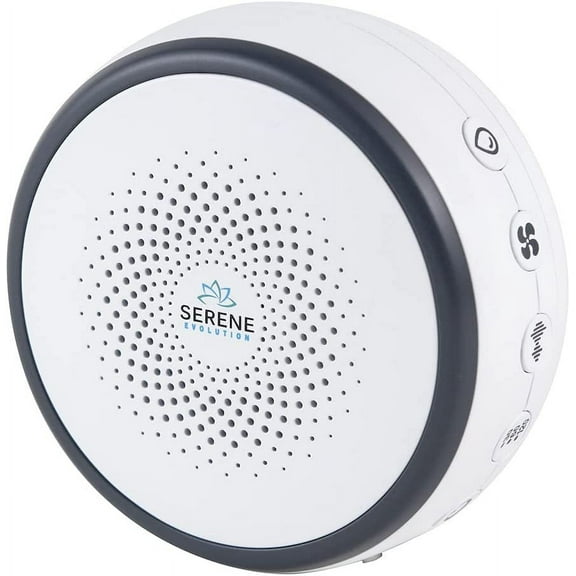 18 Sound Portable White Noise Machine | Soothing | Convenient and Light | by Serene Evolution