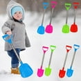 thumbnail image 3 of BINGLI Beach Toys Stainless Steel Snow Shovel Tools for Playing with Snow Kids Snow Digging Shovel Snow Toys(1PC Random Color) Safe and Easy to Use and Diverse Application Scenarios, 21'', 3 of 6