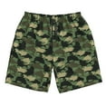 thumbnail image 5 of Goofa Camouflage Shark Printed Mens Swim Trunks Summer Quick Dry Short Beach Swimwear Bathing Suits-Medium, 5 of 9
