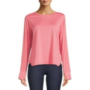 Avia Women's Performance Long Sleeves T-Shirt with Thumb-Hole Cuffs