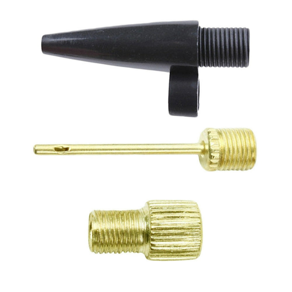 3pcs Ball Pump Needles For Basketball With Bikes Tire Inflator Kits