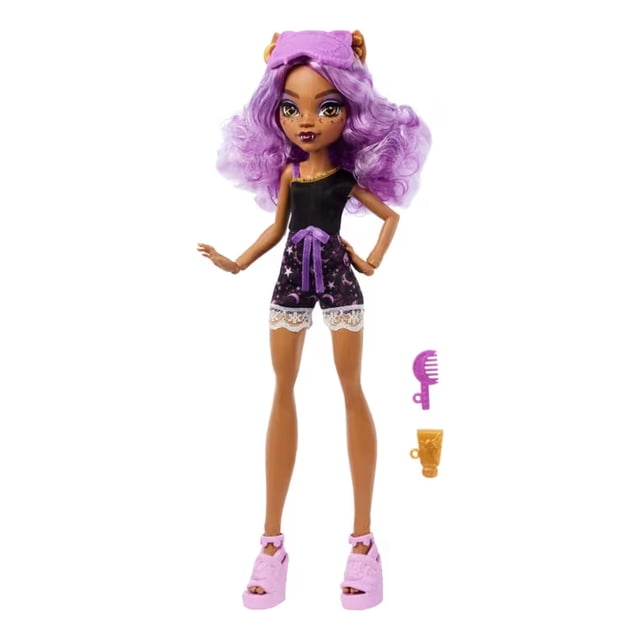 Muñeca Monster High Clawdeen Wolf Pijamada Terrorifica