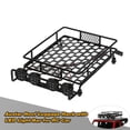 thumbnail image 3 of Portaequipajes con Portaequipajes de Metal RC Crawler con Lámparas de lámpara de color blanca para perfke Barra de techo, 3 of 7