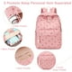thumbnail image 2 of Mochila escolar Bluboon para adolescentes, niñas y niños con bolsa de almuerzo, 2 of 9