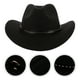 thumbnail image 3 of BRIGHTFUFU Sombrero de vaquero para mujer y hombre, sombrero de vaquera occidental, sombrero para exteriores, sombrero de fiesta, accesorio para fotos, 3 of 7