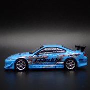 Open Box 1999-2002 NISSAN SILVIA S15 VERTEX GREDDY 1:64 SCALE DIORAMA DIECAST MODEL CAR