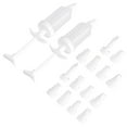 thumbnail image 1 of MERRYHAPY 16Pcs Cake Piping Cookies Press Kit White PP Icing Tips for Baking Home Use, 1 of 5