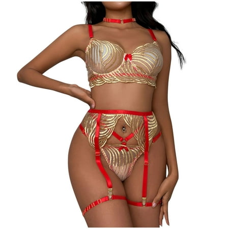

Mrat Lingerie Sets Women Chemise V Neck Mesh Ladies Velvet Suspenders Bunny Girl Garter Belt Open File Uniform Temptation One-piece Underwear Women Chemise V Neck Mesh