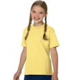 thumbnail image 1 of Hanes Authentic TAGLESS Kid`s Cotton T-Shirt, M, Yellow, 1 of 1