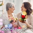 thumbnail image 3 of Lampe Rose Artificielle de Lumière de Fleur de Rose Éternelle avec la Barre de Lumière LED Fleurs Roses Rouges en Cadeaux de Verre pour les Filles de Femmes pour la Saint-Valentin de Jour de la Mère de Mariage, 3 of 9