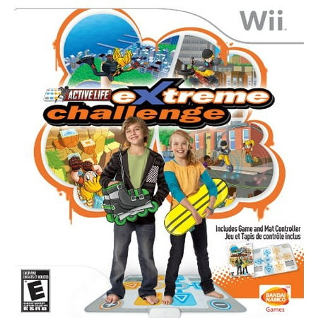 Active Life Extreme Challenge Bundle With Mat Nintendo Wii