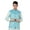 Sky Blue, variant on Men's Waistcoat Brocade Festive Jacquard Nehru Jacket Bandhgala