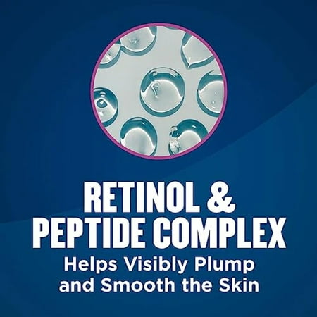 Gold Bond Age Renew Retinol Overnight Body Moisturizer and Face Lotion for Smoother Skin, 13 oz