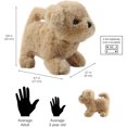 thumbnail image 3 of Peluche de cachorro que camina y ladra (2026), interactivo y realista, suave para niños., 3 of 6