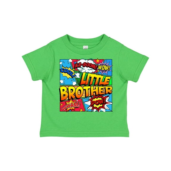 Inktastic Little Brother Comic Book Boys Toddler T-Shirt