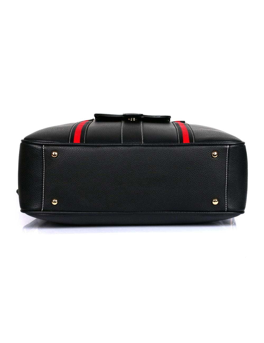 Karla Hanson Men's Professional & Travel Briefcase - Black /Red