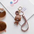 thumbnail image 5 of Cute Cartoon Keychain accessories with Kawaii Anime Bear Key Ring Bag Charm Decoration Gift for Men Women Girls, 5 of 5