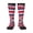3 Black, variant on Vintage Hawaiian Flag Knee High Socks for Women Long Leg Warmers Socks