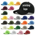 thumbnail image 2 of Custom printed logo Baseball Cap for men's and Women's hats Custom logo Men's hat Snapback printed text Design Trucker cap Rosoe Blank cap, 2 of 6
