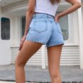 thumbnail image 5 of Rezuofi Shorts for Women Trendy 2025 Casual Summer Drawstring Shorts with Pockets Beach Loose Elastic Waist Vacation Clothes, 5 of 7