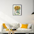 thumbnail image 2 of 5D DIY Taladro Parcial en Forma Especial Girasol Bicicleta 30x40cm, 2 of 9