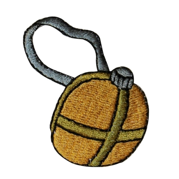 ID 0096 Camping Canteen Patch Drinking Water Embroidered Iron On Applique