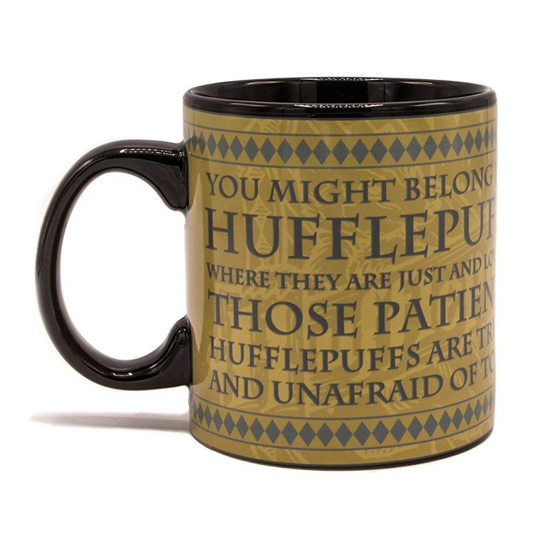 Harry Potter Hufflepuff 20oz Heat Reveal Ceramic Coffee Mug