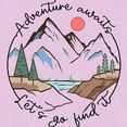 thumbnail image 3 of CafePress - Adventure Awaits Let'S Go Find It T Shirt - Women's Nightshirt, 3 of 4