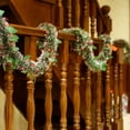 thumbnail image 1 of Home99 Thickened Rattan Christmas Decoration Hanging Christmas Tree Woolen Strip Colorful Strip Pull Strip New Year Ribbon Rattan, 1 of 6
