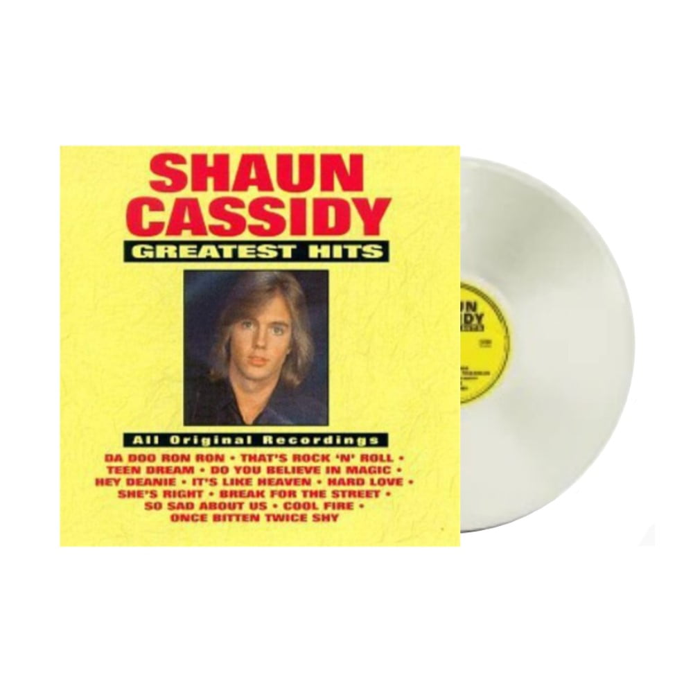 Shaun Cassidy Greatest Hits Exclusive Limited Edition Translucent