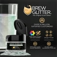 thumbnail image 6 of Brew Glitter - Green Iridescent Edible Drink Glitter - Silky Swirl, Beverage-Safe, 4g, 6 of 8