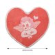 thumbnail image 4 of Alfombra de imitación con forma de corazón para el hogar, guardarropa, sala de estar, sofá, dormitorio, mesita de noche, estilo manta con borlas, 4 of 8