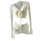 thumbnail image 4 of Traje de baño de mujer con fruncido, elegante conjunto de bikini para surfear, deportes acuáticos y ., 4 of 8