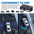 thumbnail image 4 of Tignapoo 4-Sensor Car Reverse Parking Radar System with LCD Display and Audible Alerts, Silver Finish, 12V Compatible, Easy Installation Kit Included, 4 of 6