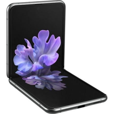 Samsung Galaxy Z Flip 5G SM-F707U 256 GB Smartphone, 6.7" Dynamic AMOLED 1080 x 2636, 8 GB RAM, Android 10, 5G, Mystic Gray