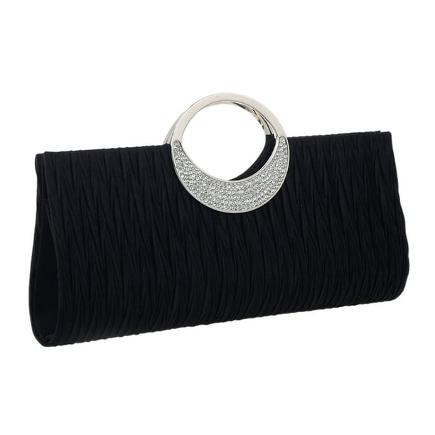 Bolso de mano Minnieouse ligero de poliéster negro