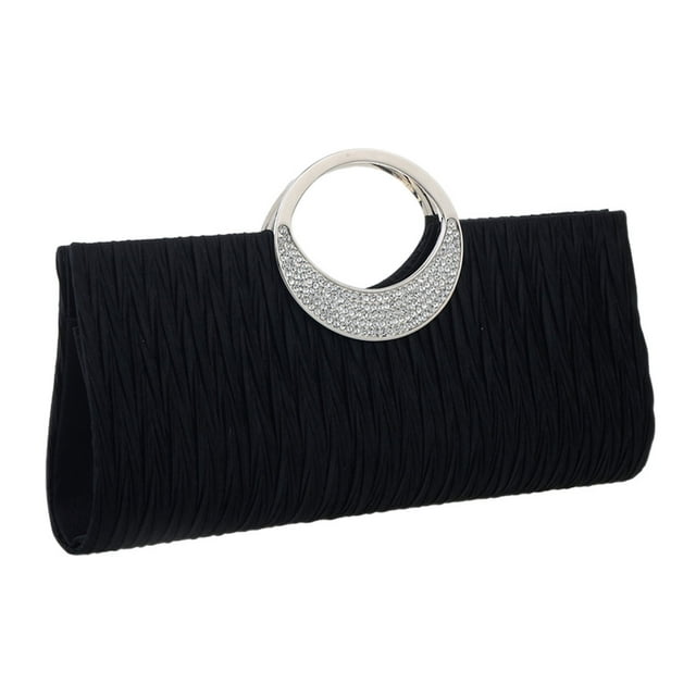 Sonducket Bolso de mano ligero para mujer, bolso de noche elegante y sin esfuerzo, buenos regalos Bolsas de mensajero y de hombro negro