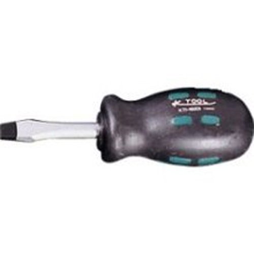 K Tool 16201 Screwdriver Slotted Stubby Pro