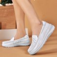 thumbnail image 4 of YOURDIARY Women Nurse Shoes Comfort Moccasins Nursing Lightweight Round Toe Work Breathable June Flat, 4 of 8