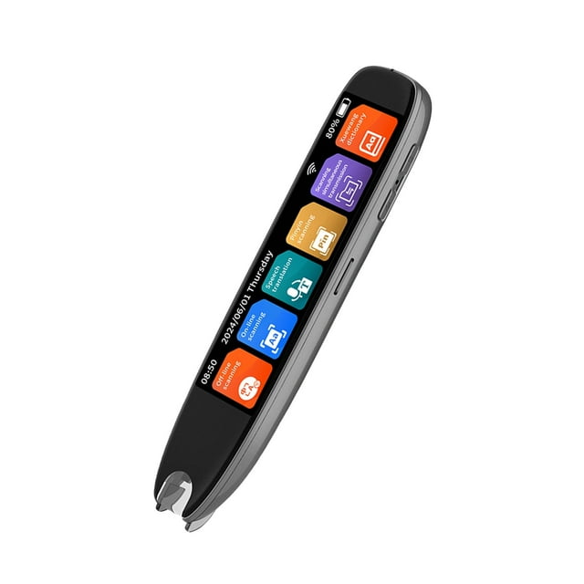 Translation Pen 142 Languages Smart Scanner Translator Pen Recording Pen Scanning Point Reading ,Easy to Operate