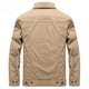thumbnail image 3 of Chaqueta de algodón de invierno para hombre, chaqueta cálida con cuello grueso y forro de lana para mediana edad y jóvenes, chaqueta de algodón grande y suelta, 3 of 6