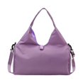thumbnail image 1 of Bolsa de hombro para esterilla de Yoga, bolsillos de almacenamiento y húmedo portátiles, suministros, bolsa de mano para Fitness Púrpura, 1 of 8