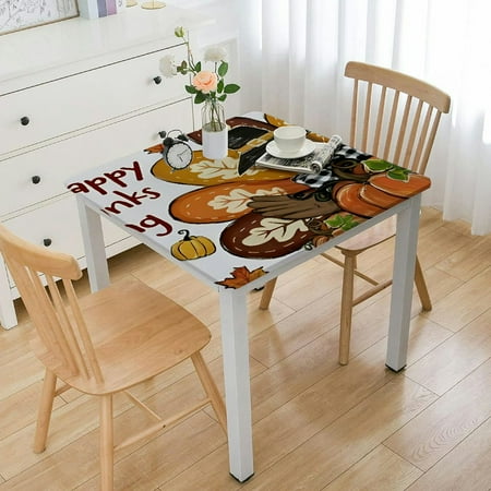 

ZHZY Square Table Cover 100% Polyester Fiber Outdoor Picnic Camping and Indoor Kitchen Dining Party Washable for Home Kitchen Decoration 52 *52