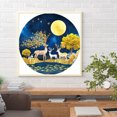 thumbnail image 4 of Wdftyju Bordado parcial estampado punto de cruz Wealth Deers 3 Strand 11CT Home Decor Wdftyju 5wc6zj9wq6pt3lr6, 4 of 9