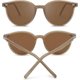 thumbnail image 3 of Retro round sunglasses for women and men polarized UV400 protection classic sunglasses (champagne frame tea piece polarized lens), 3 of 4