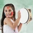 thumbnail image 3 of Kids Drum, Hand Drum, Musical Lightweight Young Man For Interest Training Intelligence Development Different Ages Of Children Parent-child Communication, 3 of 8